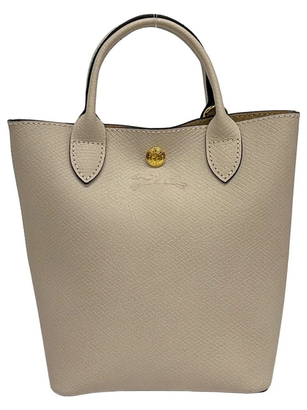 LONGCHAMP Epure 10269HYZ555 Beige Leather Tote Bag - Picture 11 of 15